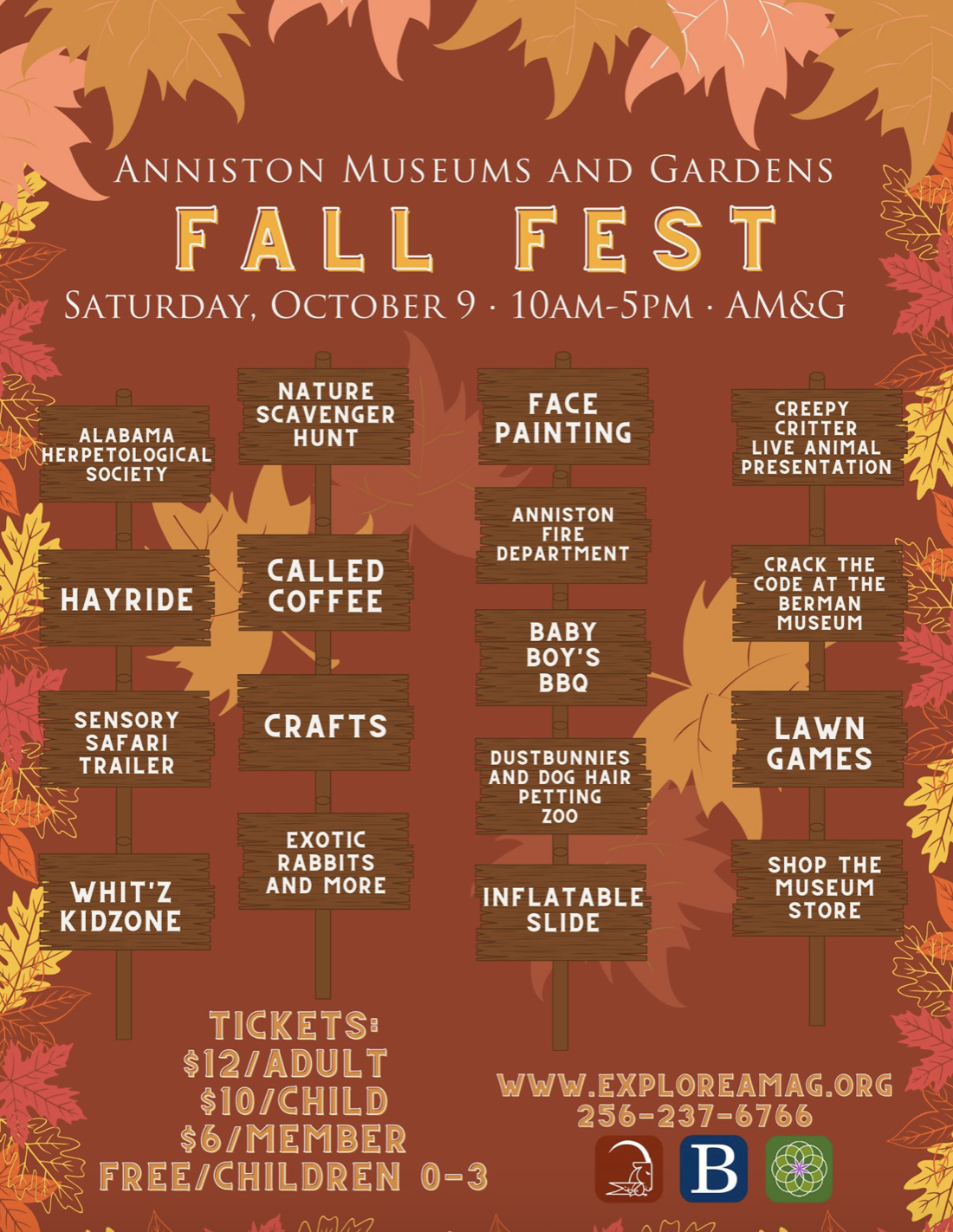 Fall Fest | Anniston Museums and Gardens - The City of Anniston Fall Fest | Anniston Museums and Gardens - The City of Anniston