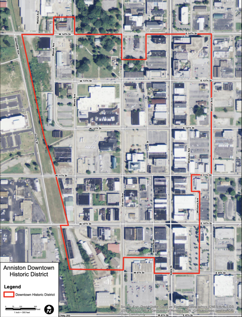 downtown historic map