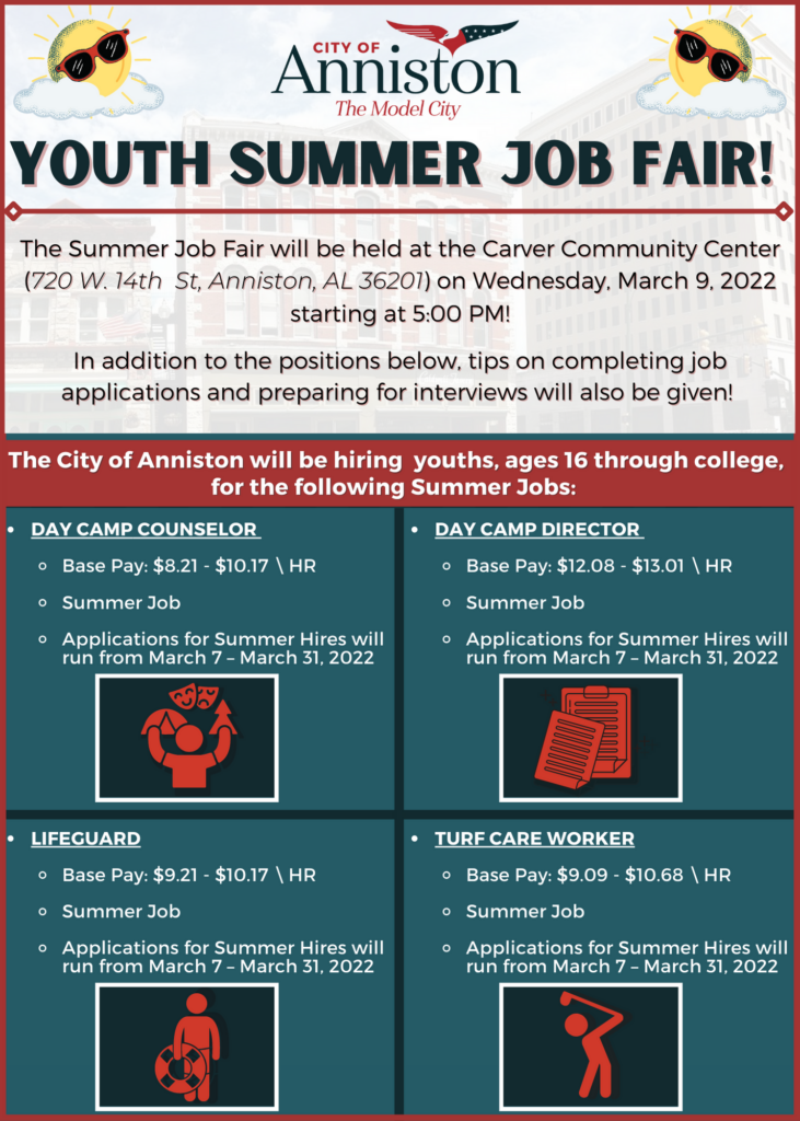 March 2022_CoA Summer Youth Job Fair