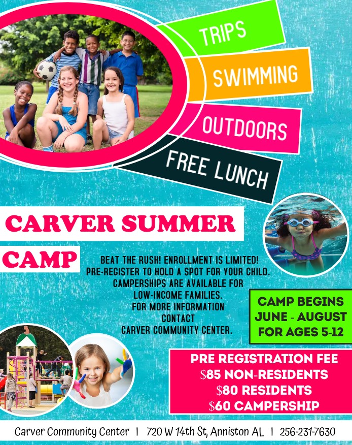 carver center summer camp 2022