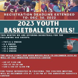 Basketball Registration Extended