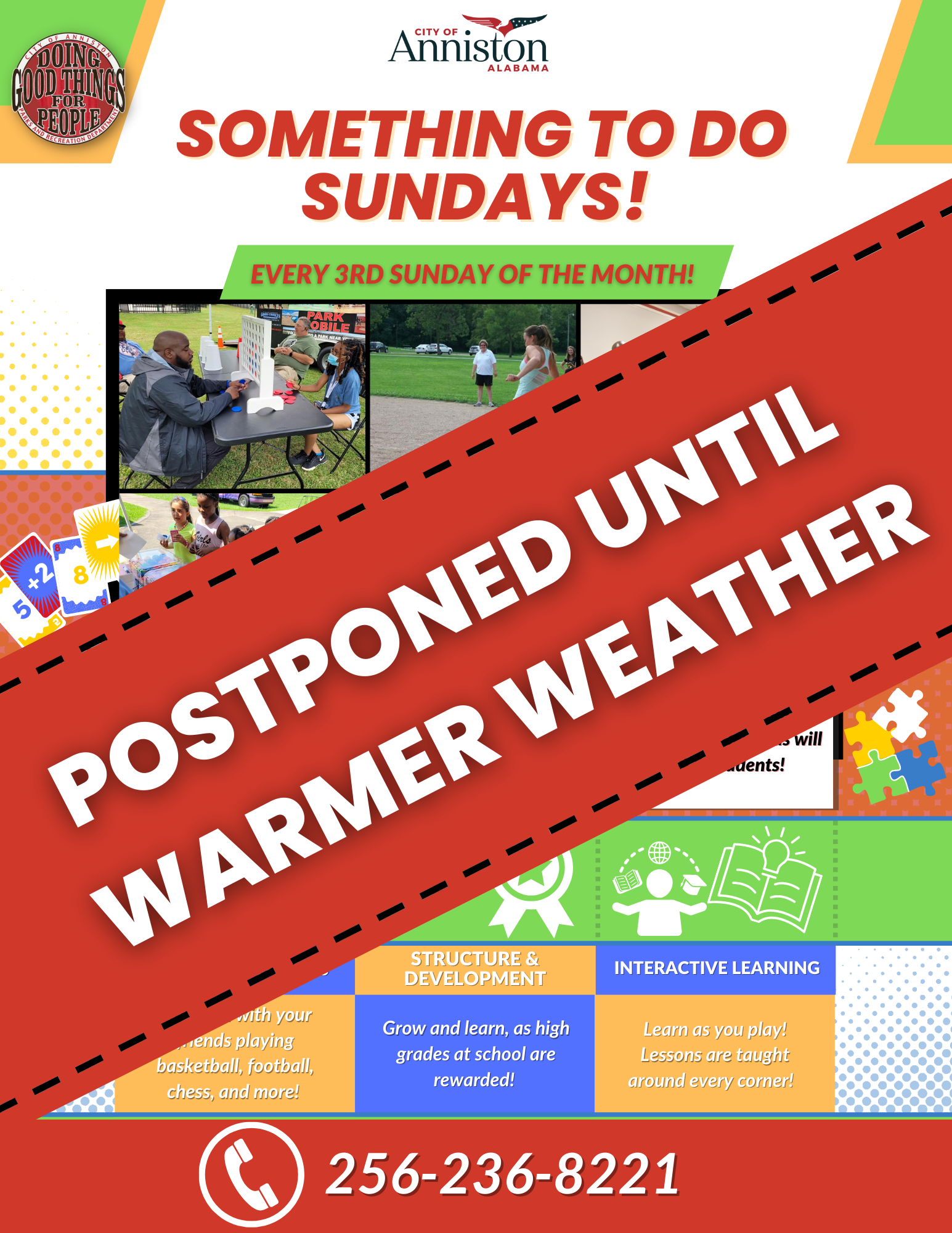 Postponed_Something To Do Sundays!
