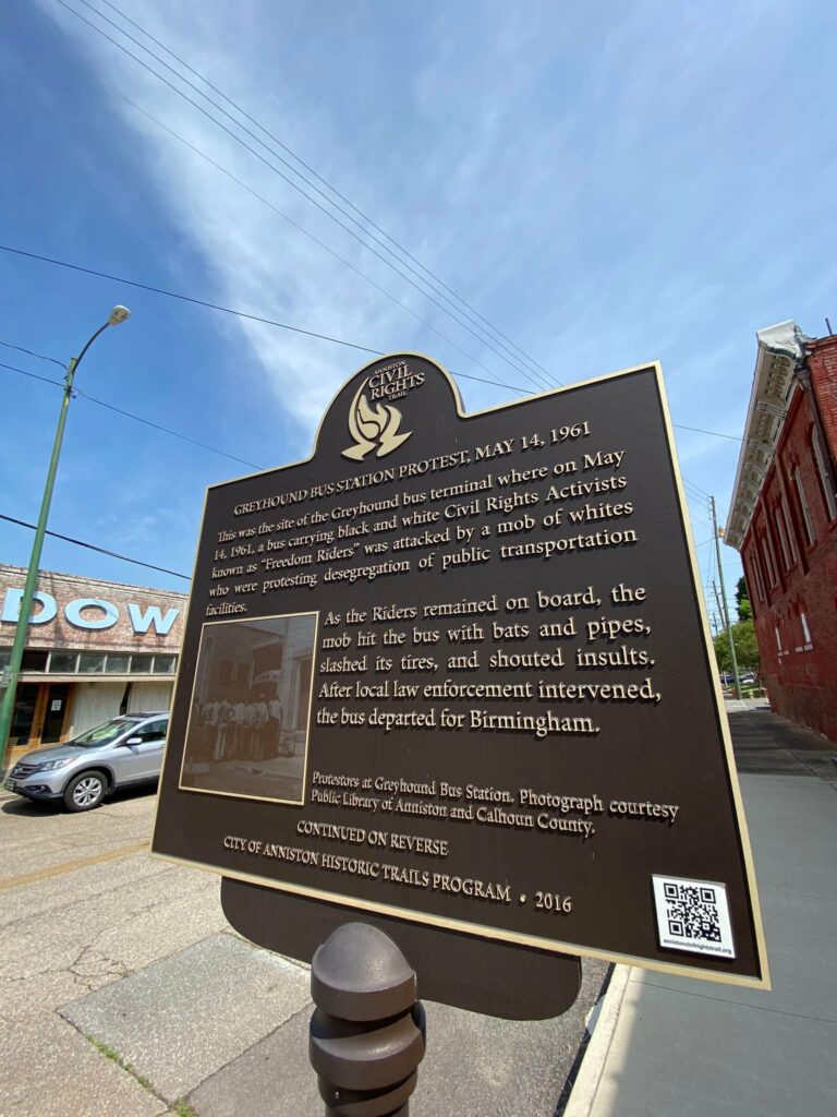 Greyhound Bus Marker