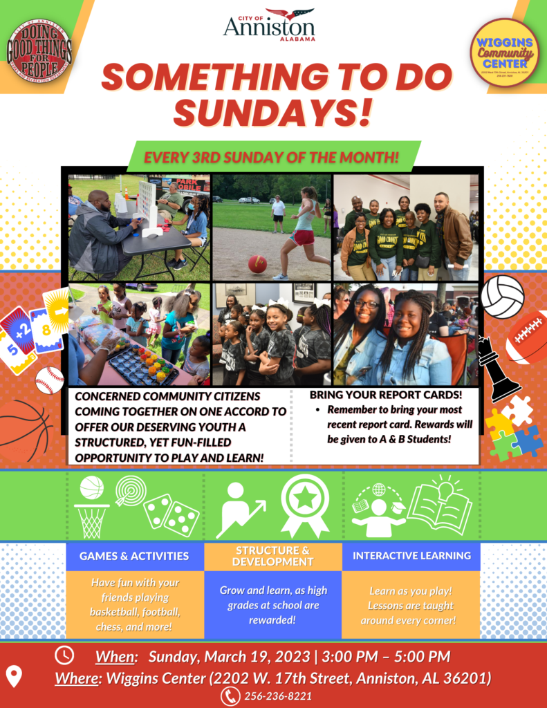 Something To Do Sunday at Wiggins