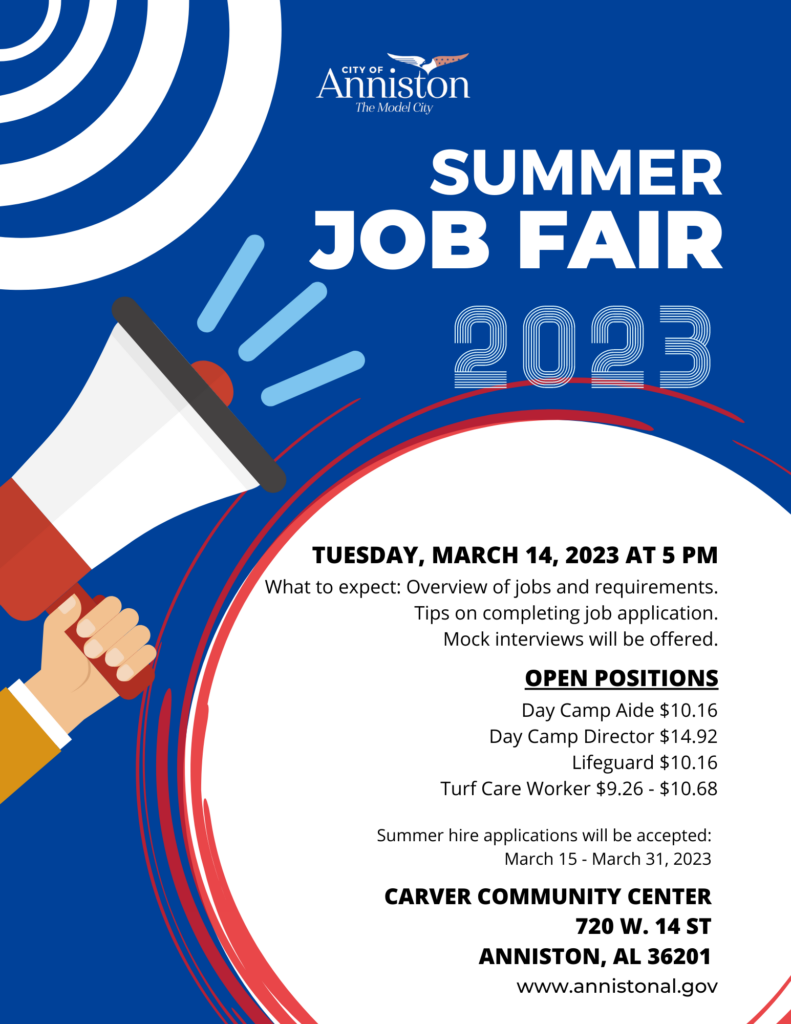 Summer 2023 Job Fair Flyer