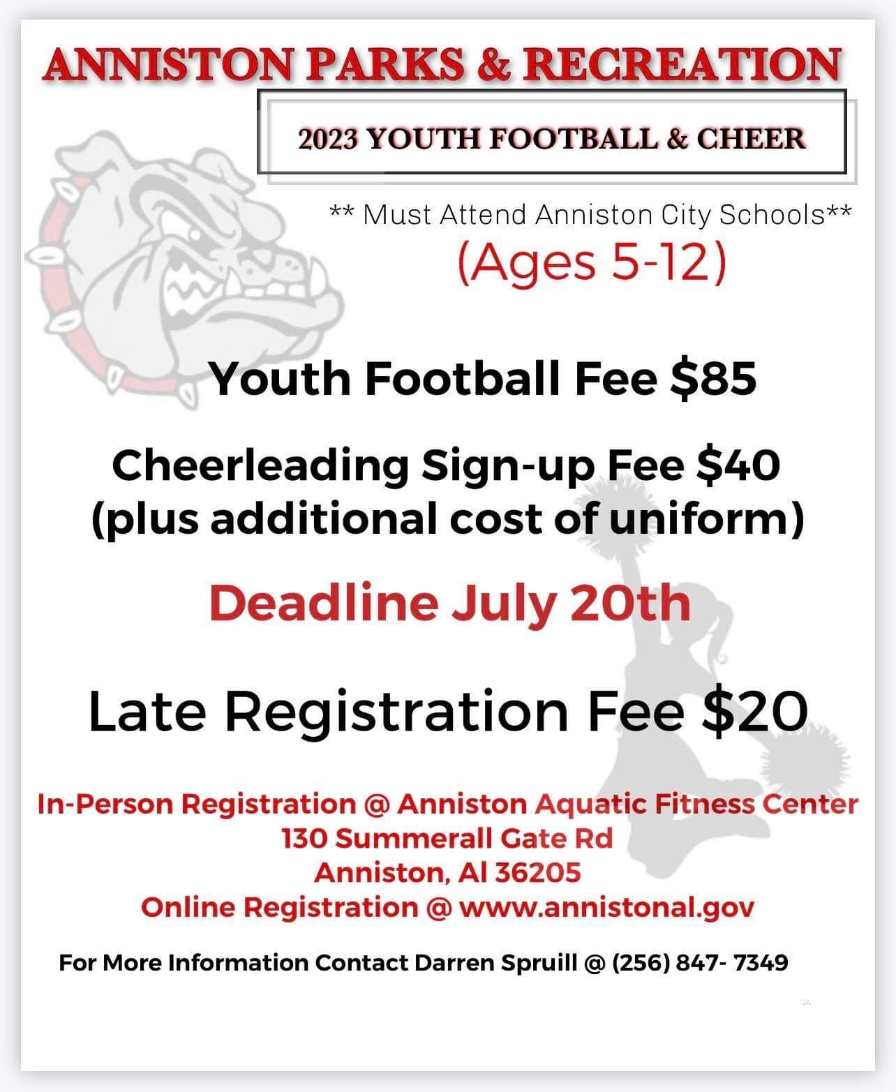 2023 Youth Football & Cheer