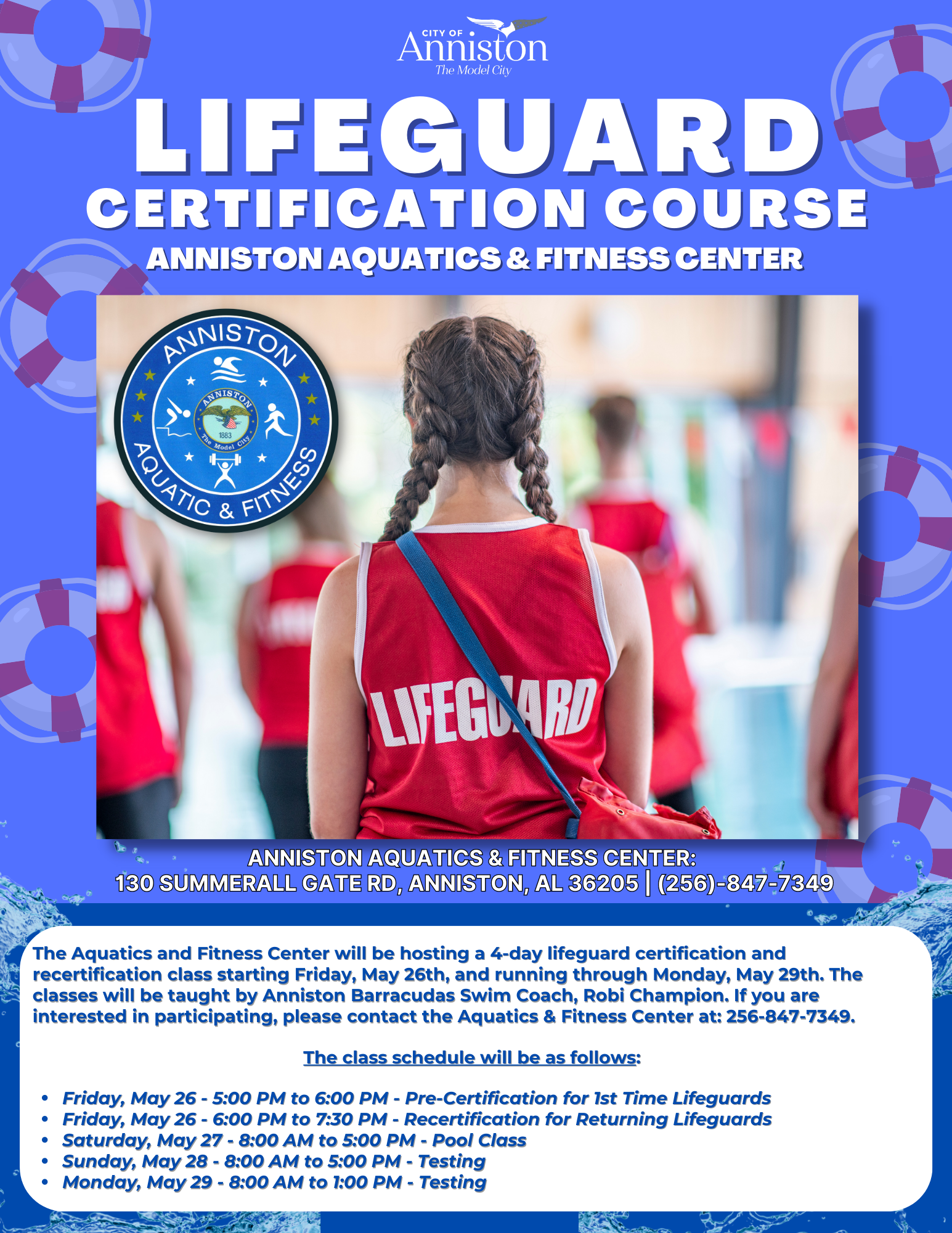 LIFEGUARD Courses_Aquatics Center