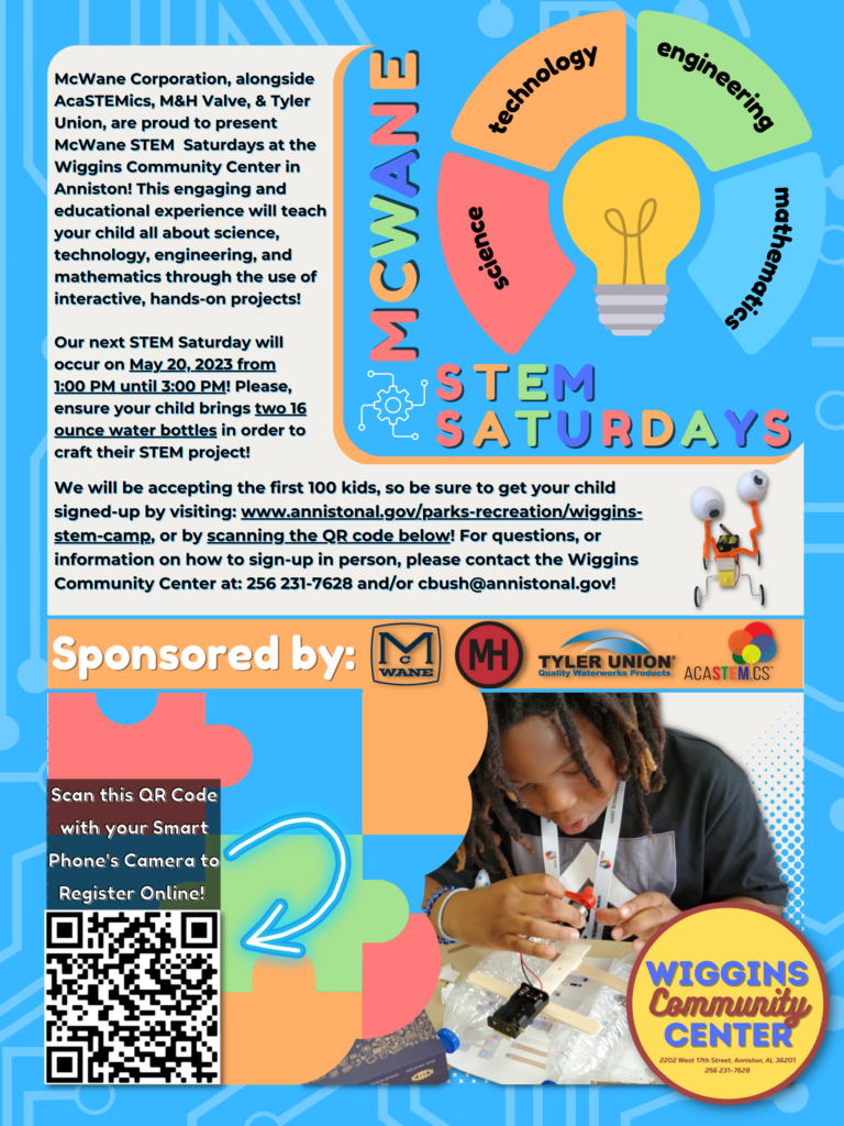 McWane STEM Saturdays! (5.20.23)