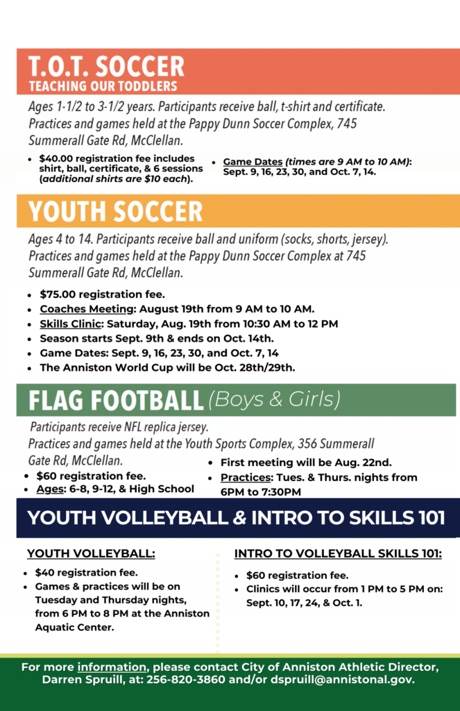 2023 Fall Sports