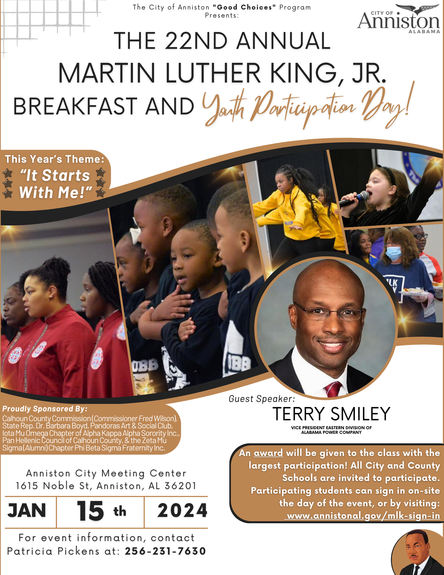 22nd Annual Martin Luther King Jr. Breakfast & Youth Participation Day_1.15.24