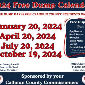 free landfill schedule_2024